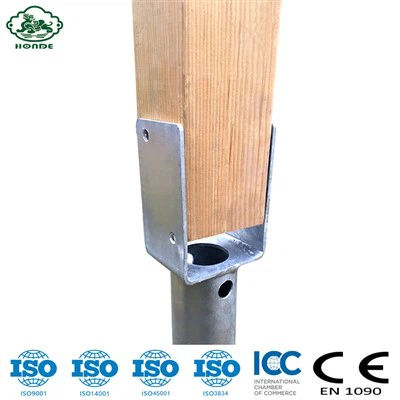 Paviljoni galvaniseeritud kruvivundament